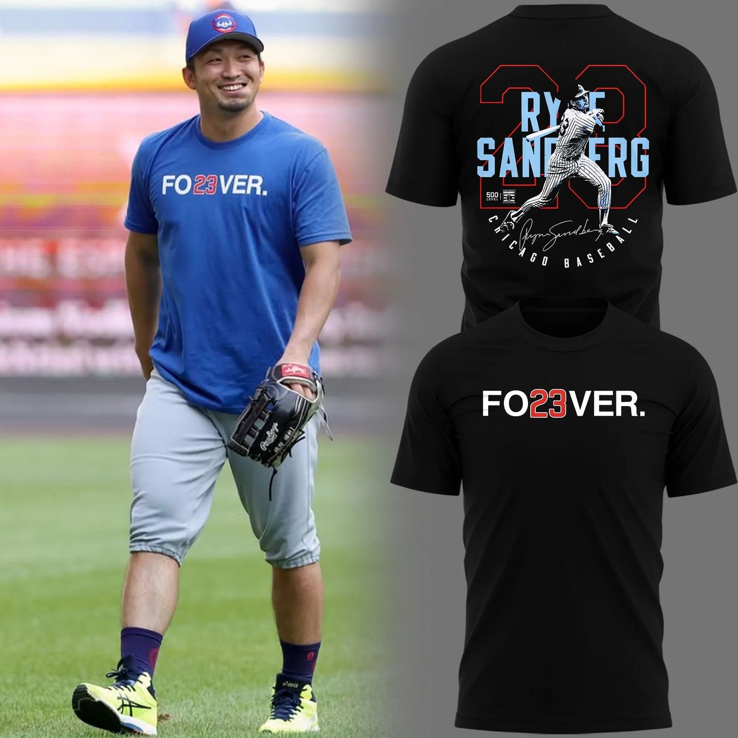 Special New RS23 Legendary No. 23 V2 Tshirt 2025 DDT TTV