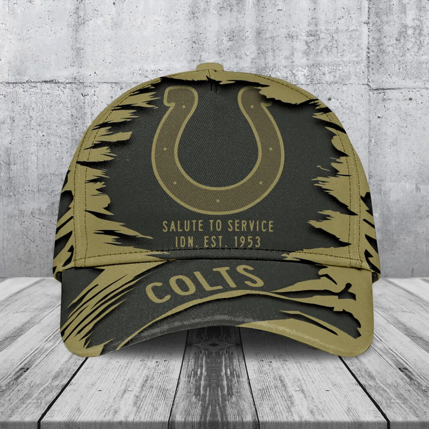 IND x NFL 2025 Salute to Service Classic Cap DATND TANTD