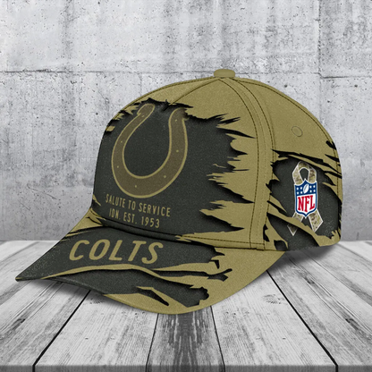 IND x NFL 2025 Salute to Service Classic Cap DATND TANTD