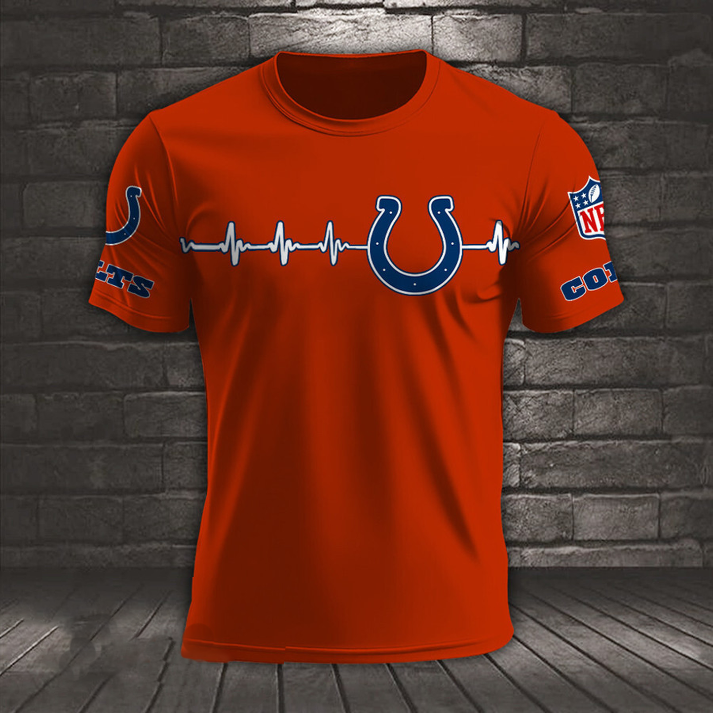 IND x NFL Heart Rate Map Special 3D Shirt DatND ThuongNH