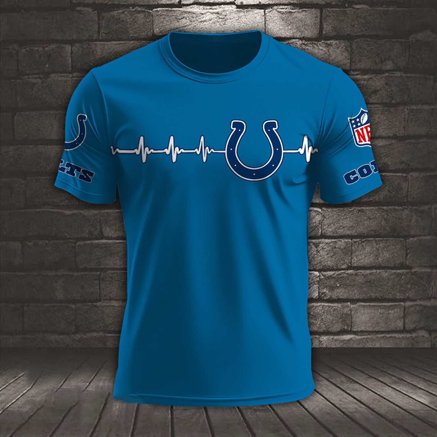 IND x NFL Heart Rate Map Special 3D Shirt DatND ThuongNH