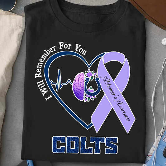 IND x NFL I Will Remember For You T-Shirt V1 DATND TANTD