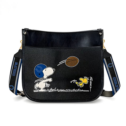 IND x NFL Peanuts Snoopy Football Shoulder Bag DatND ThuongNH