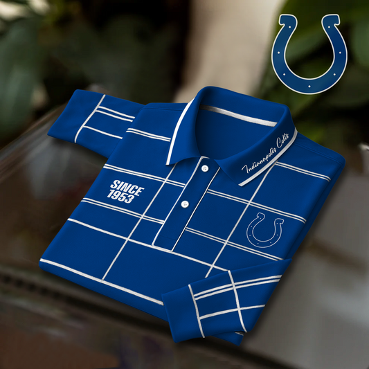 IND x NFL Polo Shirt Long Sleeve DatND DVT