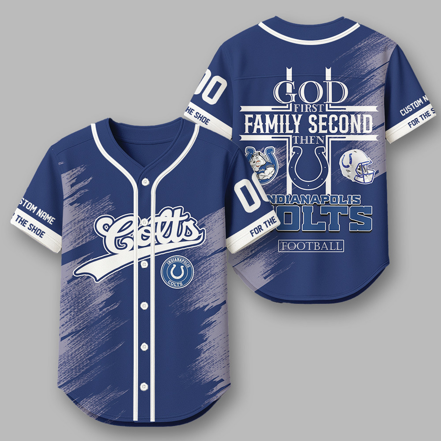 IND x NFL Premium NFL Baseball Jersey DATND TANTD