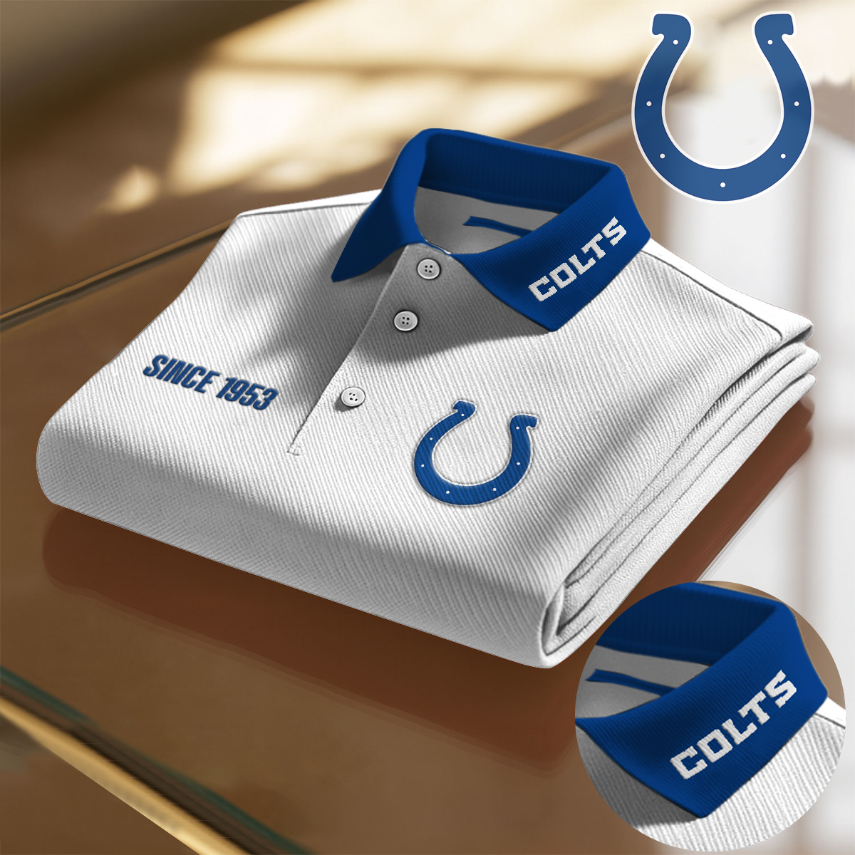 IND x NFL Premium Polo Shirt  DatND DVT