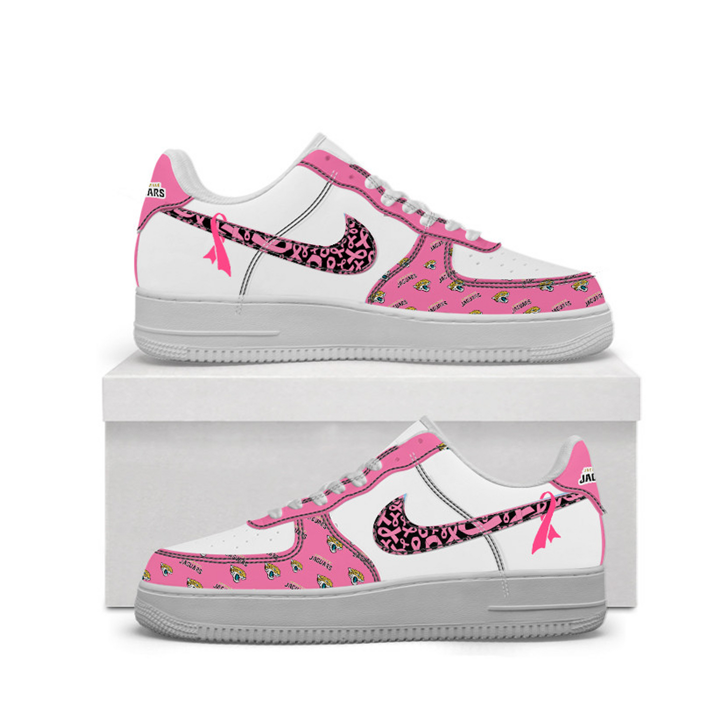 JAC Man Low Top Shoes x Breast Cancer Awareness DatND DVT