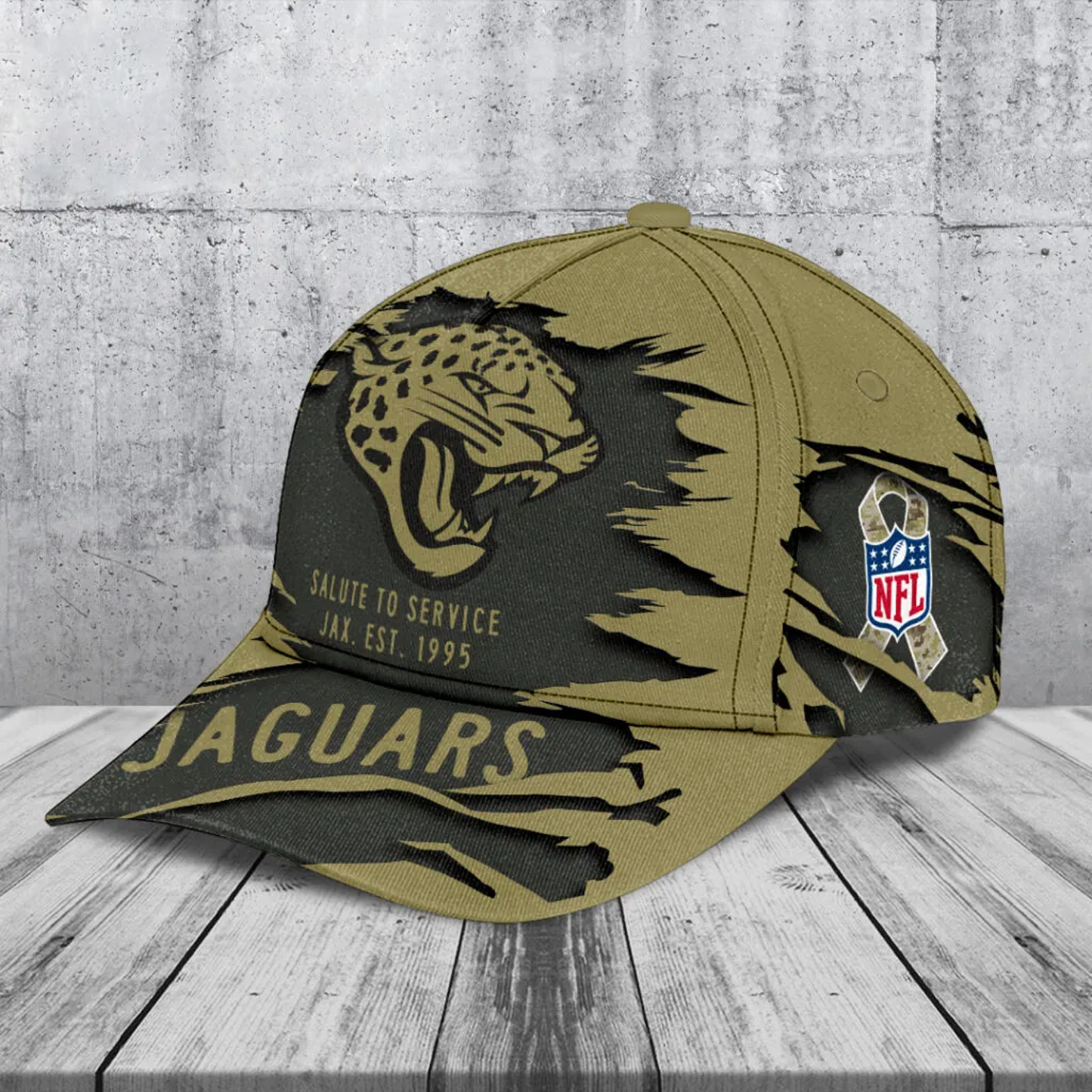 JAC x NFL 2025 Salute to Service Classic Cap DATND TANTD