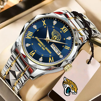 JAC x NFL Alloy Luxury Quartz Watch DATND TANTD