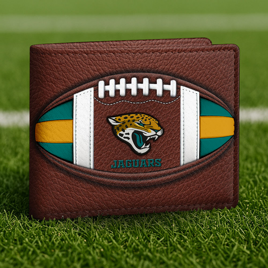 JAC x NFL Football Men Special Brown Wallet DATND TANTD