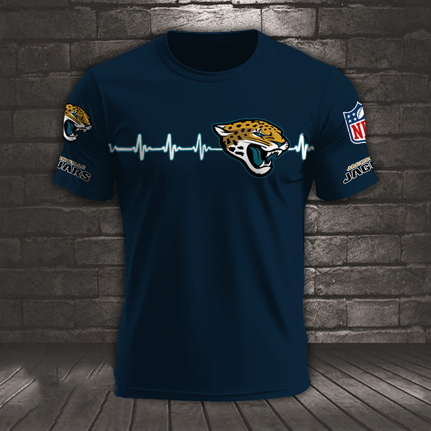JAC x NFL Heart Rate Map Special 3D Shirt DatND ThuongNH