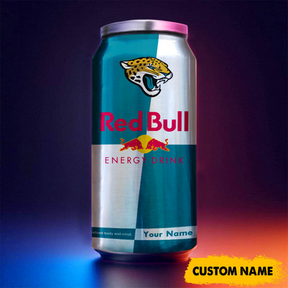 JAC x NFL Mix RedB Drink Can Tumbler Custom Any Name DATND TANTD
