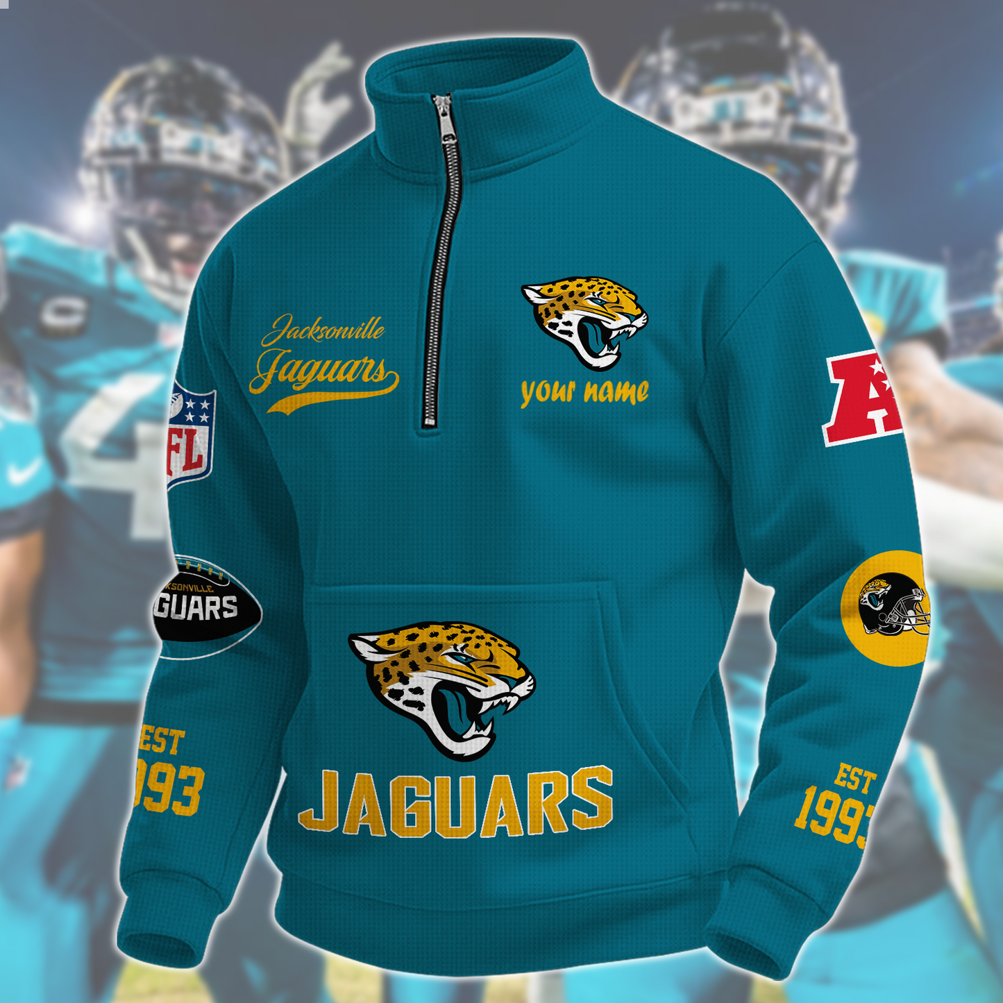 JAC x NFL Quarter-Zip Sweatshirt DatND DVT