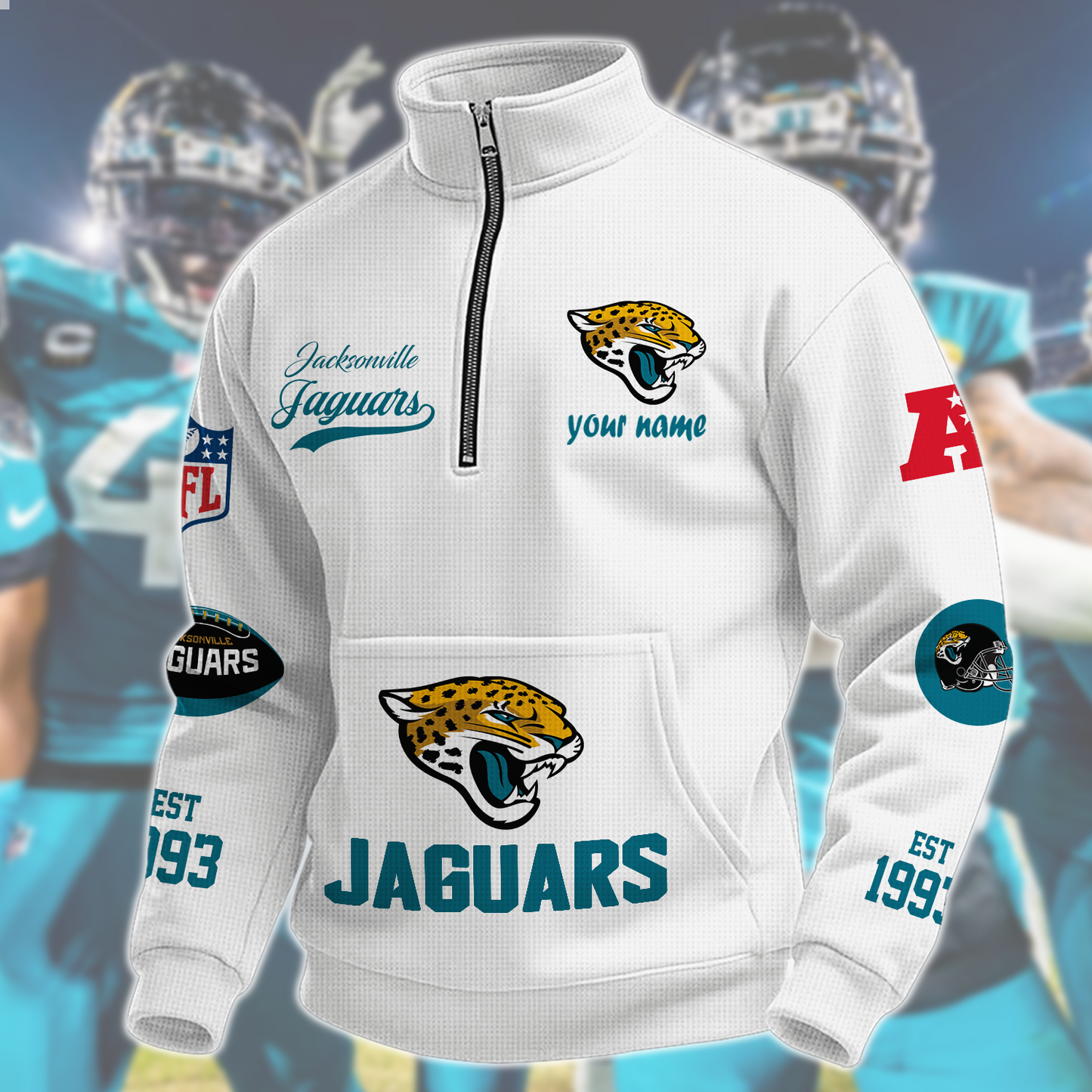 JAC x NFL Quarter-Zip Sweatshirt DatND DVT