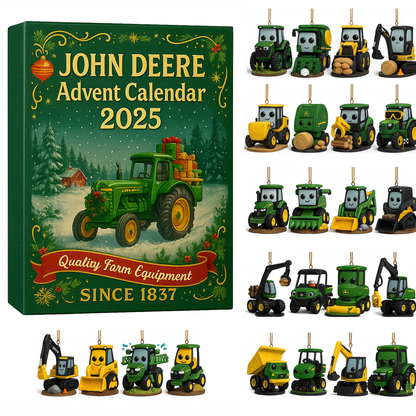 JD Tractor 2025 Christmas Advent Calendar HLP HLPHUONG
