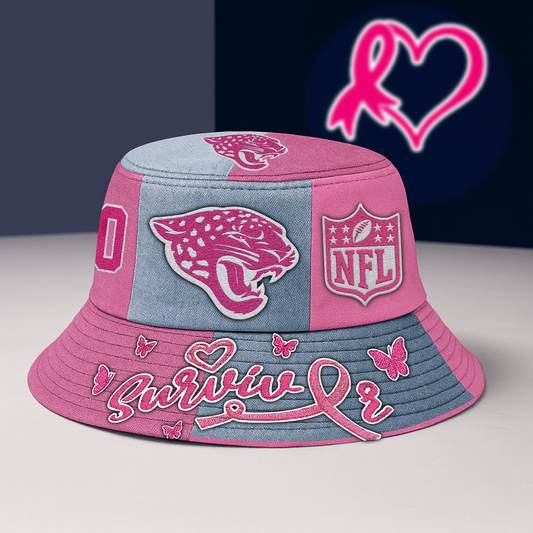 JJ Cancer Survivor Premium Bucket Hat DDT CTND