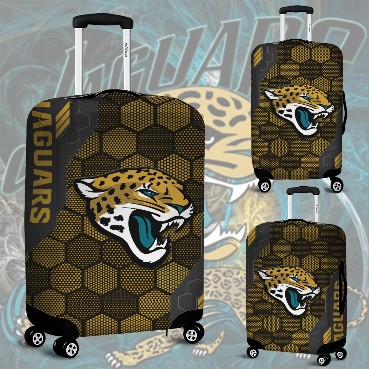 JJ NFL V3 Luggage Cover Suitcase Protector DDT NTL