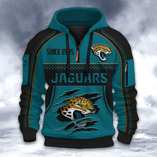 JJ Premium NFL Multicolor V2 Zip Hoodie DDT CTND