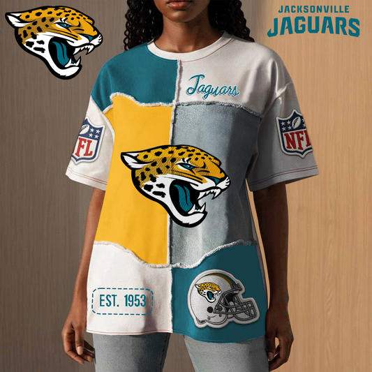 JJ Premium NFL Patchwork Vintage T-Shirt DDT CTND