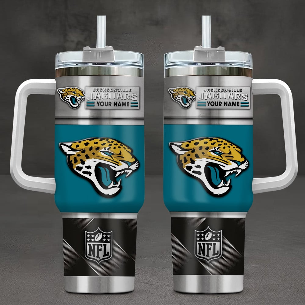 JJ x NFL Stainless Steel Tumbler With Handle DDT HLPHUONG