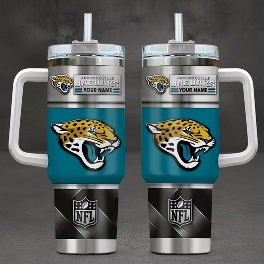 JJ x NFL Stainless Steel Tumbler With Handle DDT HLPHUONG
