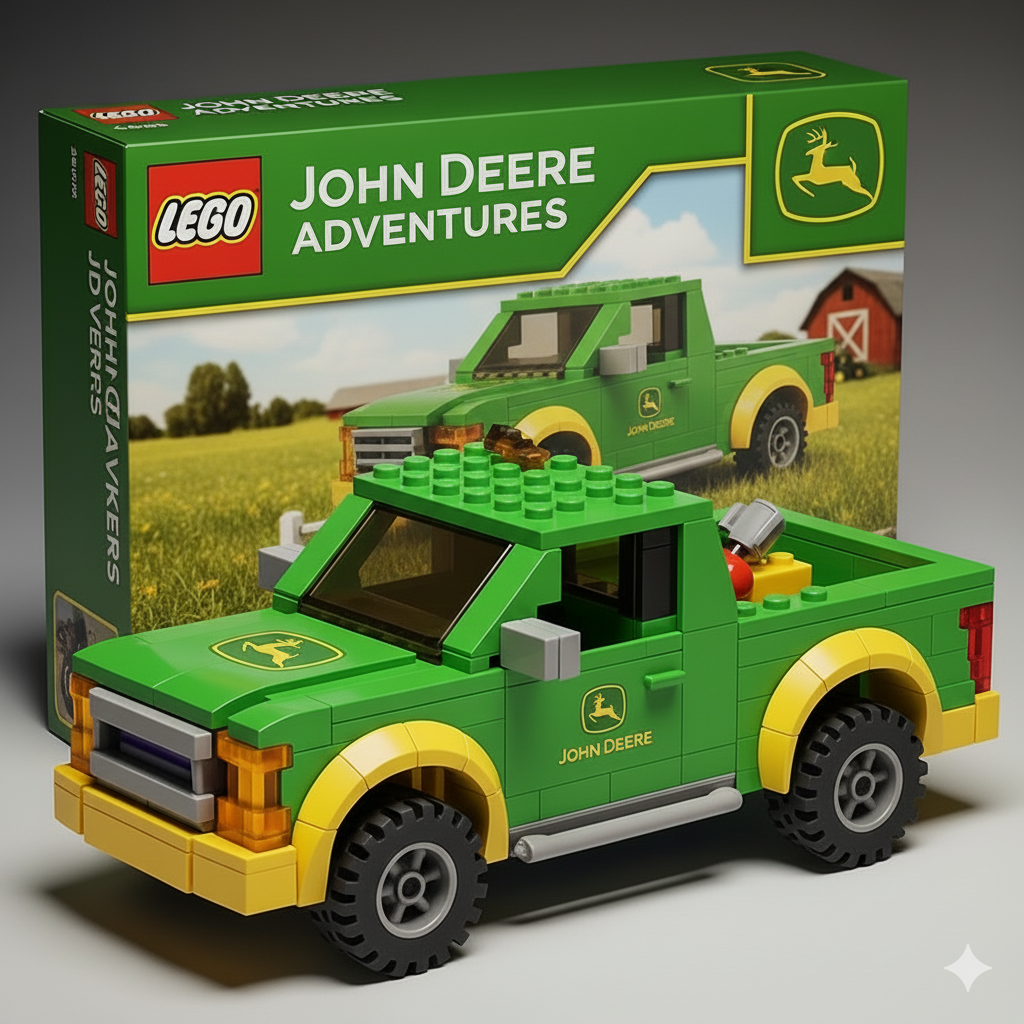 JD Building Blocks Pickup Truck Toy Set HLP HLPHUONG