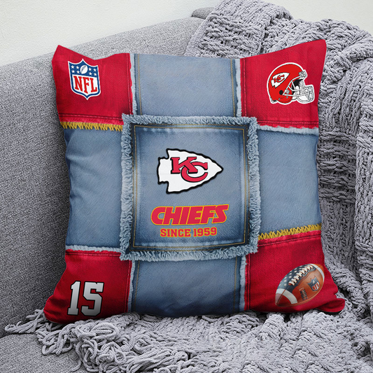 KC  x NFL  Football Pillow Special Style DATND TANTD