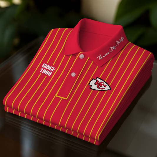 KC Premium NFL Polo Shirt 2608