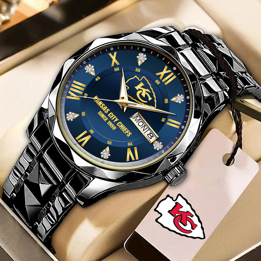 KC x NFL Alloy Luxury Quartz Watch DATND TANTD