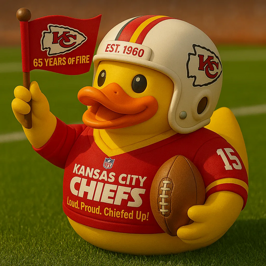 KC x NFL Anniversary Rubber Duck DATND TANTD