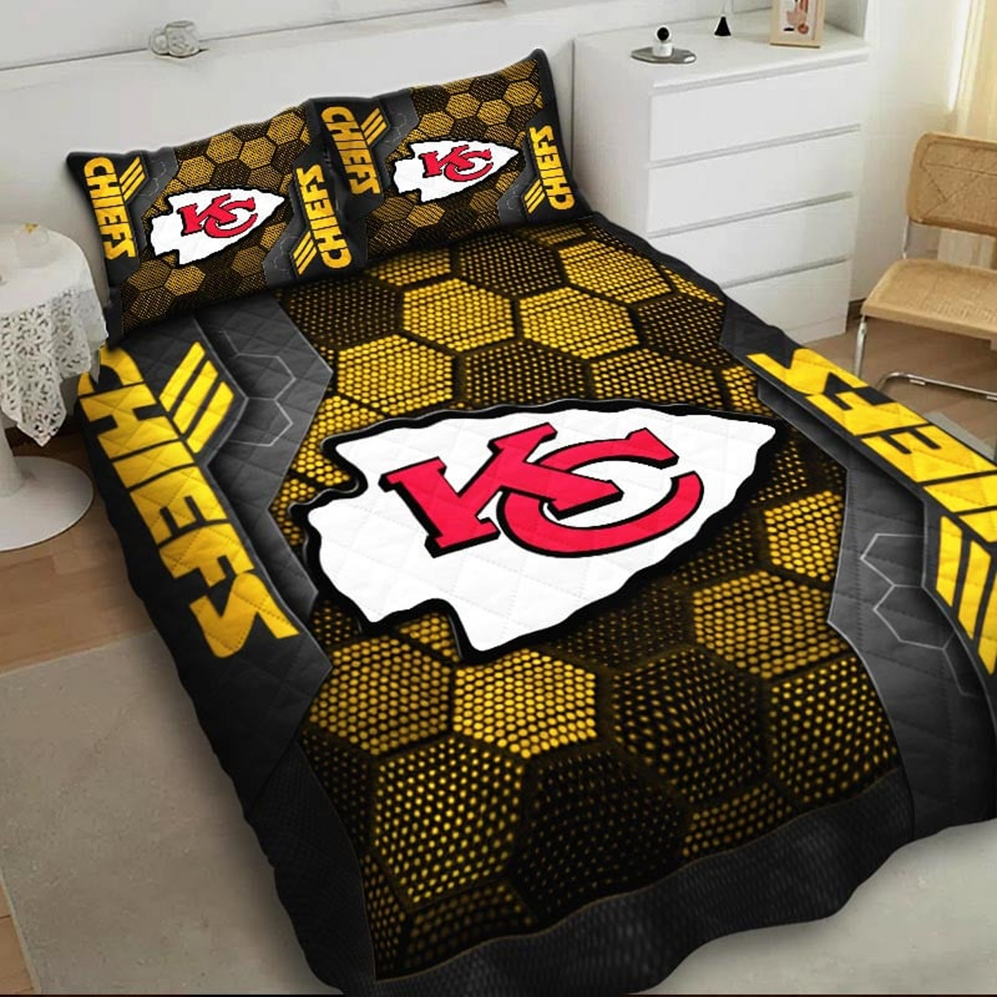 KC x NFL Bedding Set Multicolor DATND TANTD