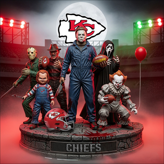 KC x NFL Personalized Acrylic Block Plaque Halloween