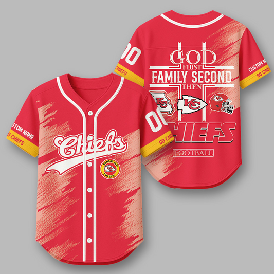 KC x NFL Premium NFL Baseball Jersey DATND TANTD