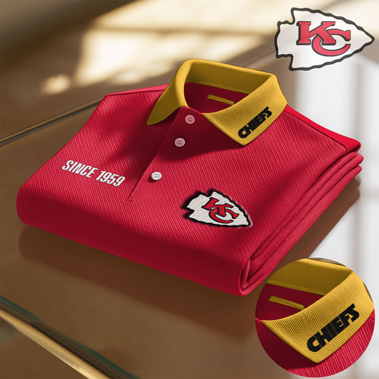 KC x NFL Premium Polo Shirt  DatND DVT