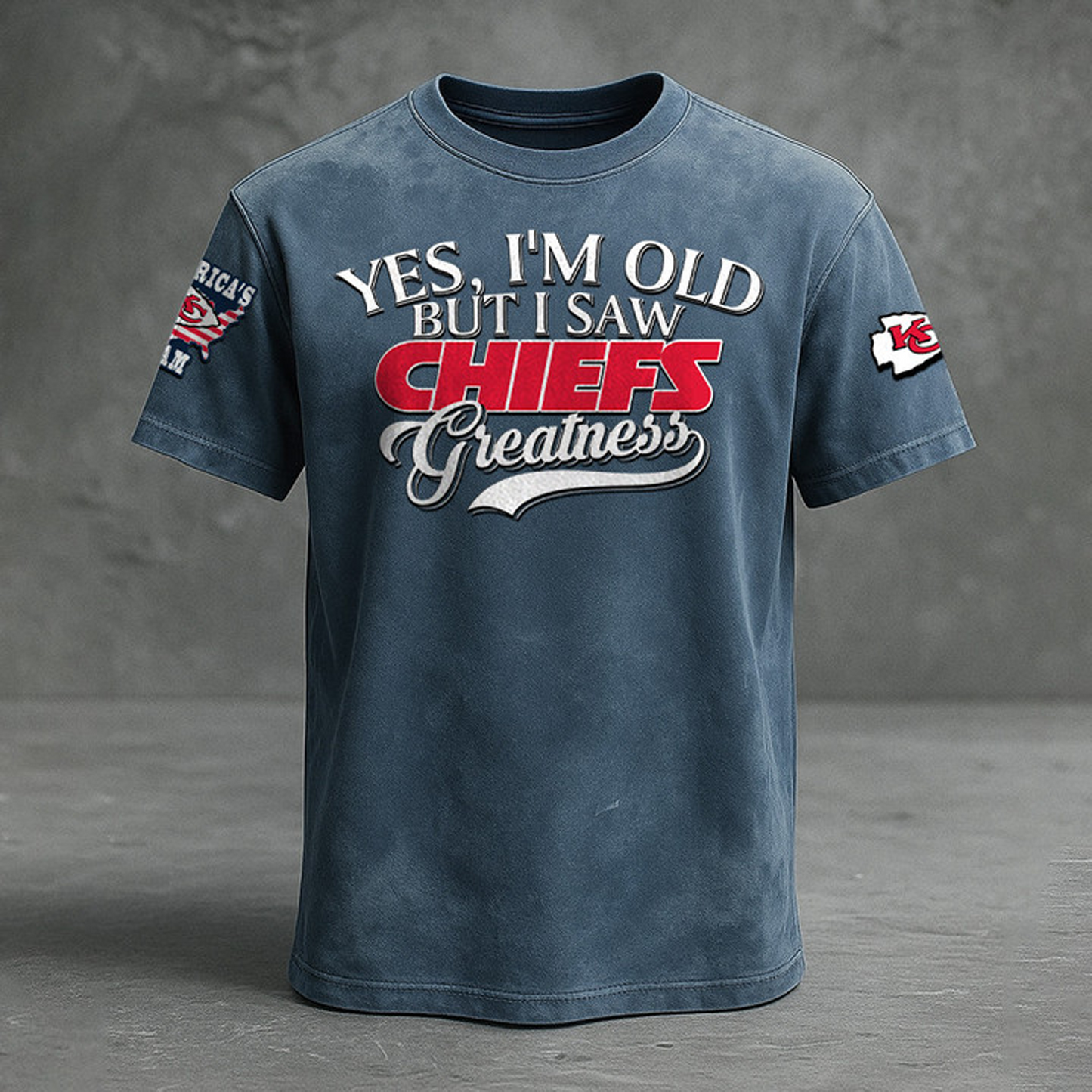 KC X NFL Retro Style Shirt V1 NAK NHT