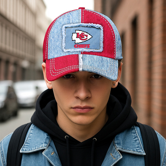 KC x NFL Streetwear Style Classic Cap DATND TANTD