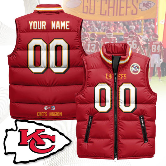 KC x NFL Unisex Puffer Vest DatND ThuongNH