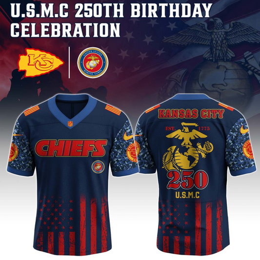 KC x U.S.M.C 250th Birthday Celebration Jersey DatND DVT