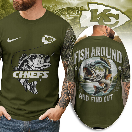 KCC Premium Fish Around And Find Out 3D Shirt DDT CTND