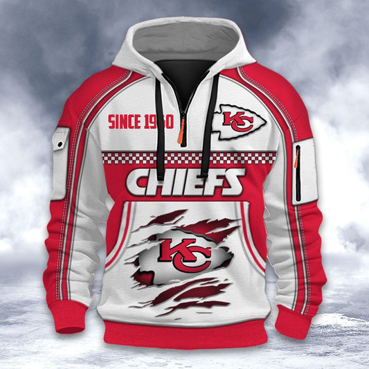 KCC Premium NFL Multicolor V2 Zip Hoodie DDT CTND