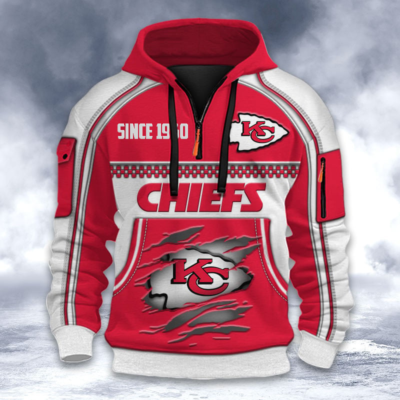 KCC Premium NFL Multicolor V2 Zip Hoodie DDT CTND