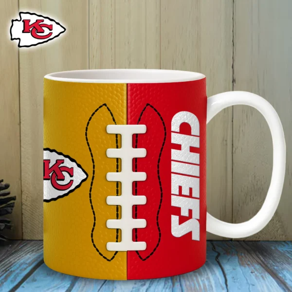KCC Premium NFL Split Color Ceramic Mug DDT HLPhuong