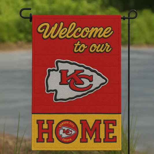 KCC Premium NFL Welcome Home Flag DDT NTL