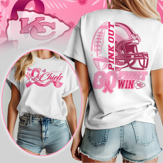 KCC Premium Tackle Breast Cancer Women's Shirt DDT TTV