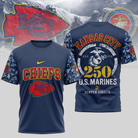 KCC Premium U.S.M.C 250 Years Semper Fi 3D Shirt DDT TTV