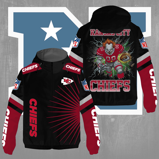 KCC x NFL Pennywise 3D Windbreaker Jacket DDT CTND