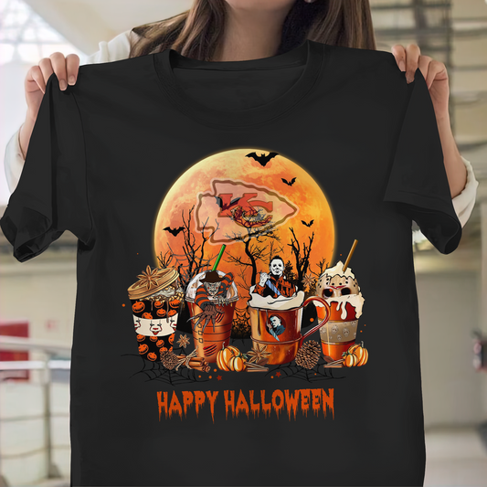 KCC x NFL Premium Happy Halloween Shirt DDT NTL