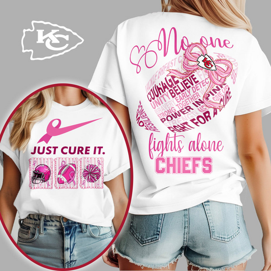 KCC x Premium NFL Breast Cancer Awareness T-Shirt DDT HLP