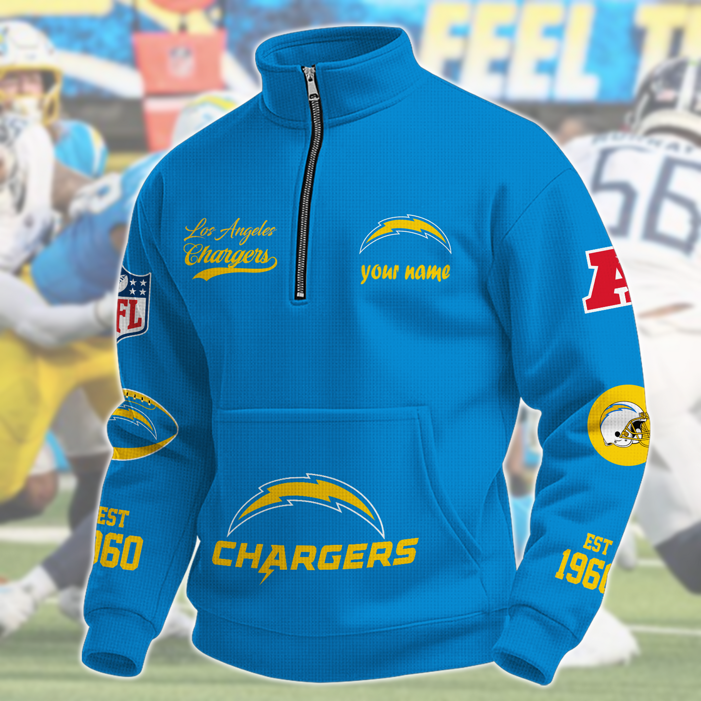 LAC  x NFL Quarter-Zip Sweatshirt DatND DVT