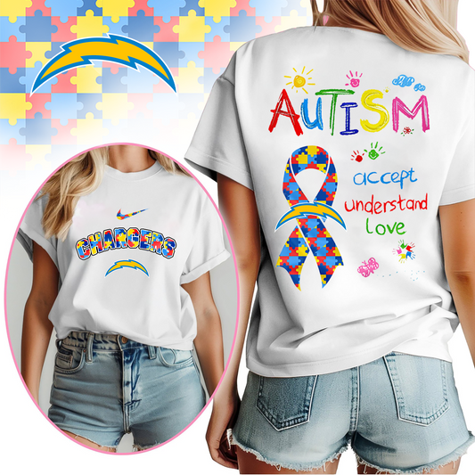 LAC Premium Autism Awareness 3D Shirt DDT TTV